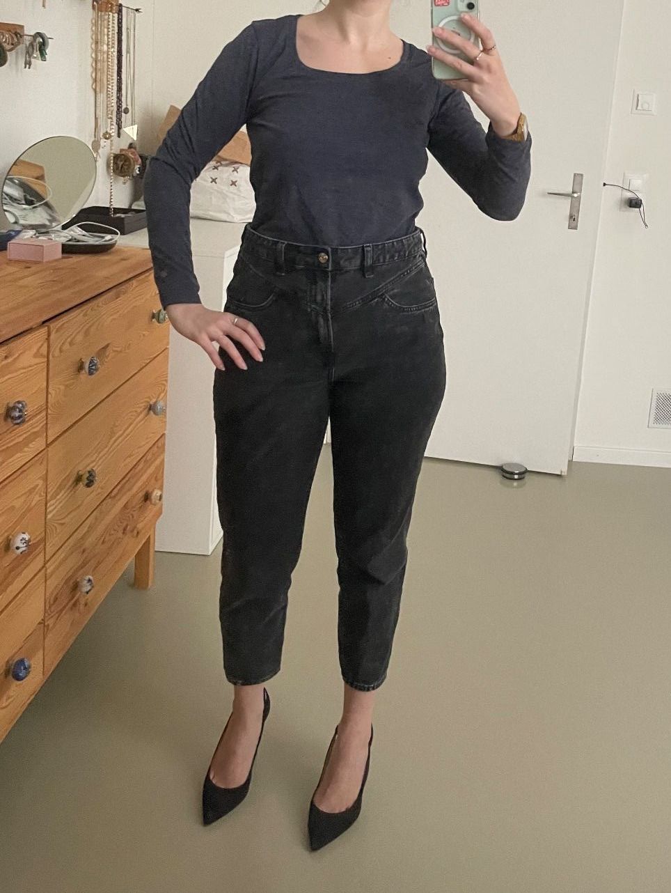 La Redoute Maglioni & Felpe: Pullover, Top mit langen Ärmeln Gr. 36/38 | Pull gris coton – Usato da Zürich venduto da AnnaSa 1
