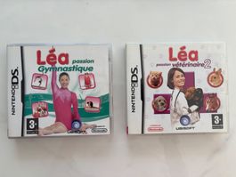 Lot 2 Jeux Nintendo DS - Léa Passion Gymnastique + Véto