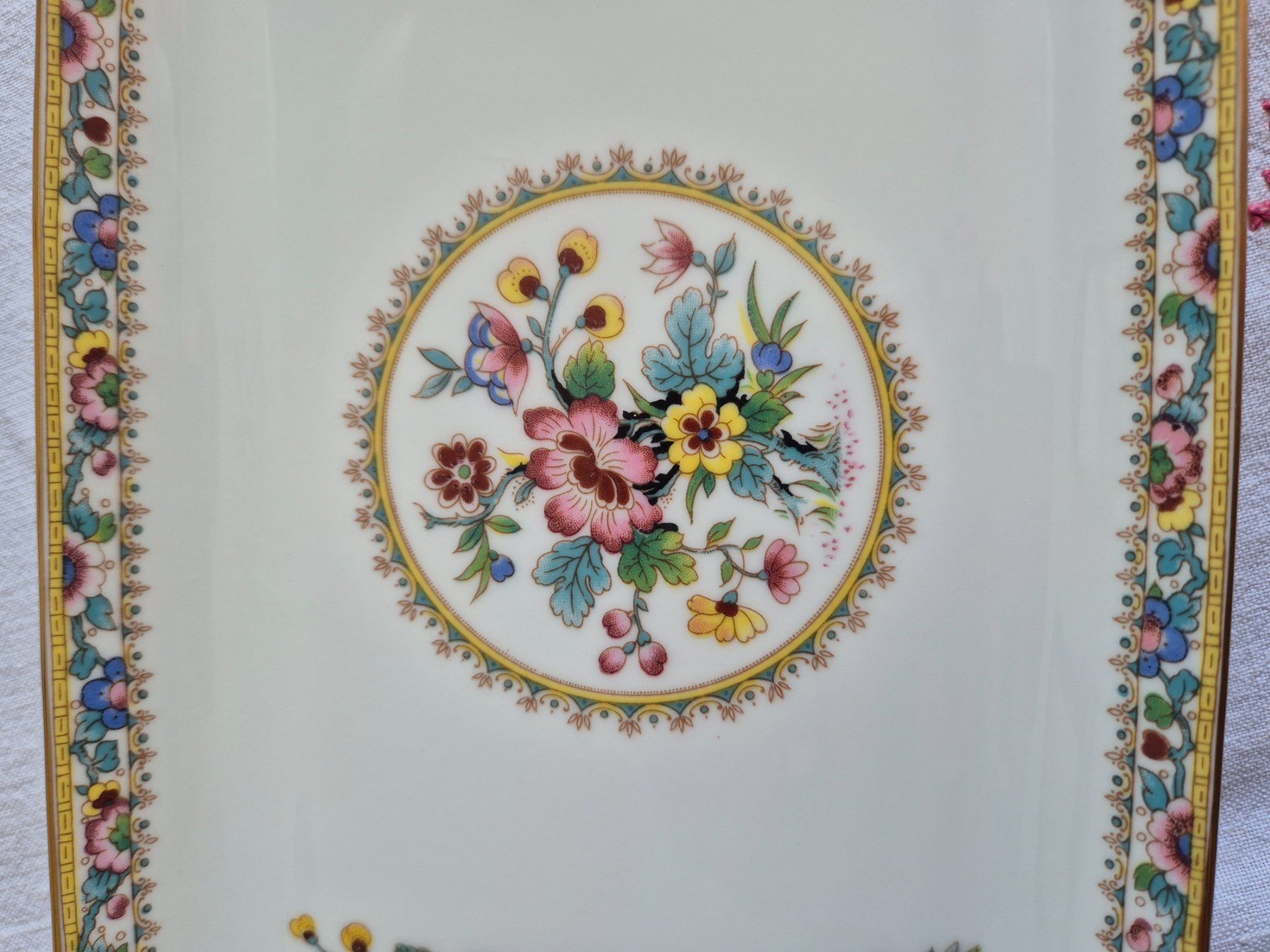 Piatti di portata: Vintage Cakeplatte Ming Rose, England – Usato da Bern venduto da aronari 3