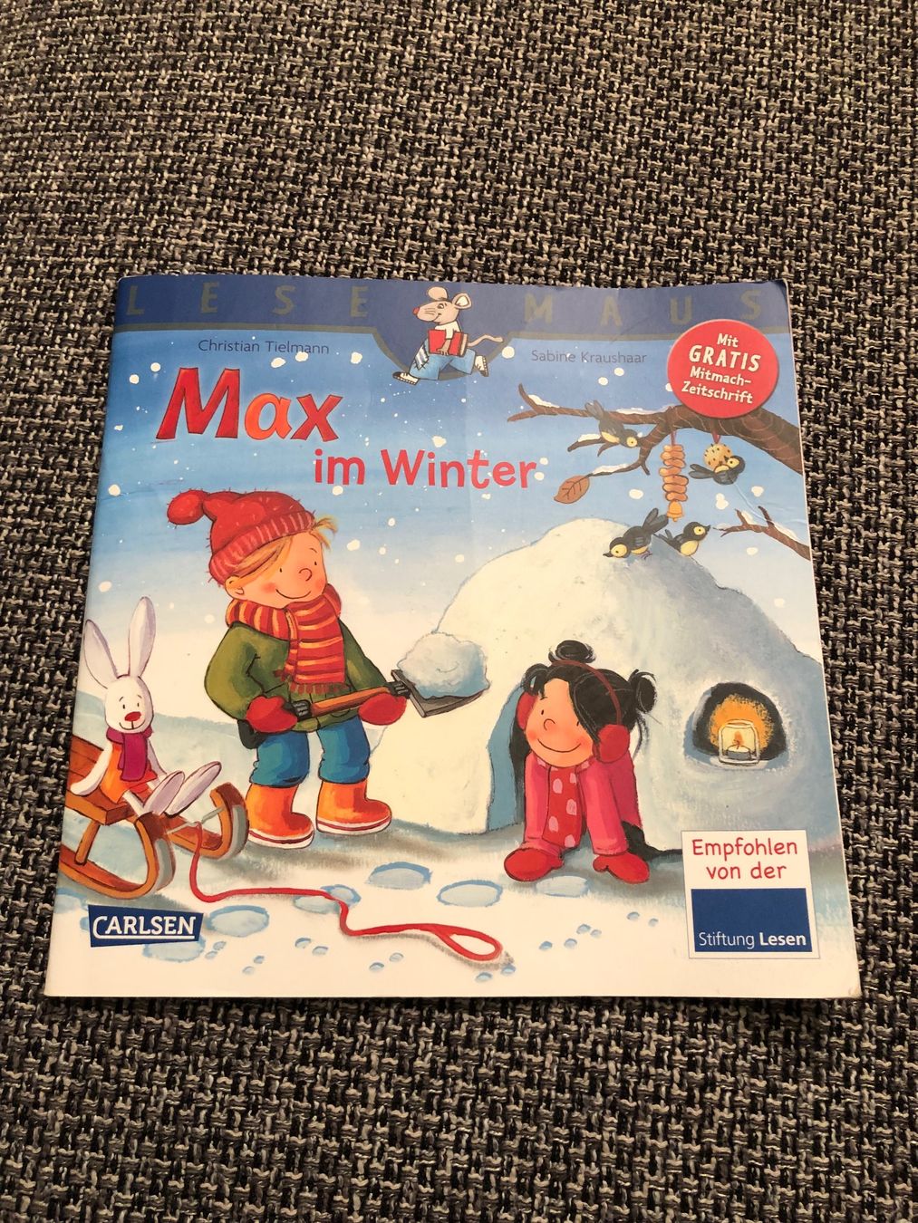 Libri: Lesemaus - Max im Winter - Band 63 – Usato da Langnau am Albis venduto da snla_scc9