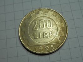 Italien 200 Lire, 1995