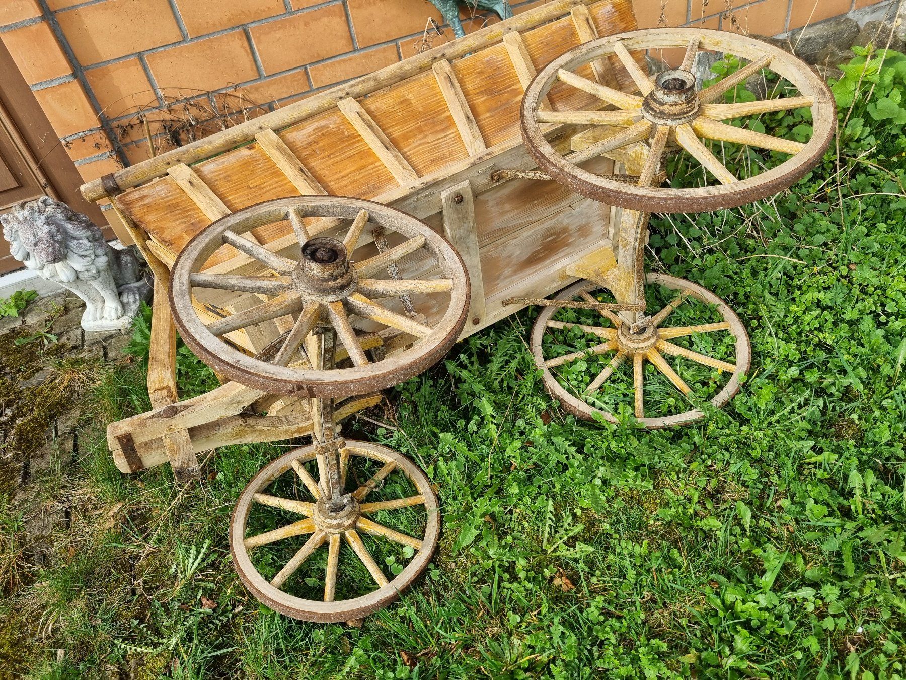Carriole: Leiterwagen sehr Robust. Handwagen – Usato da Trachslau venduto da post35 6