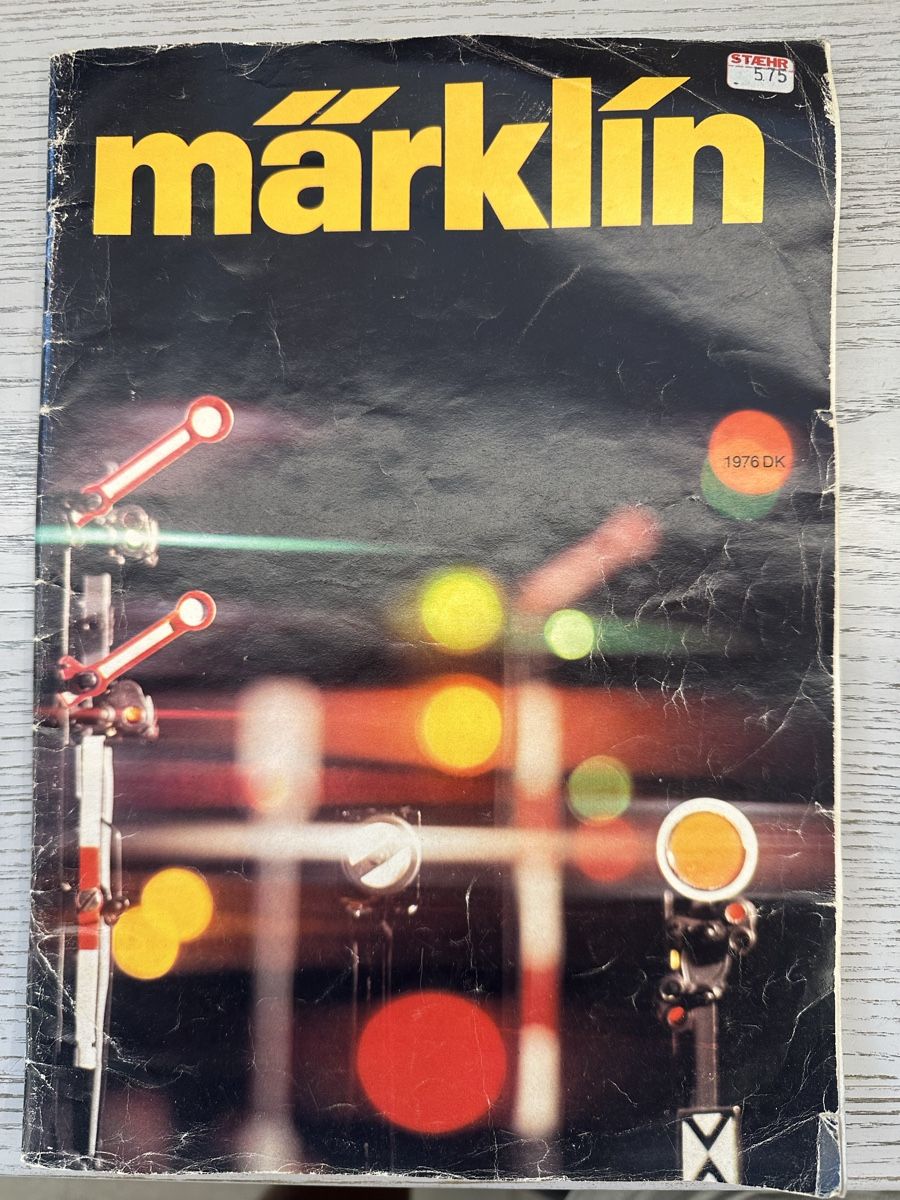 Märklin Modellini di ferrovie: Märklin Katalog 1976 DK – Usato da Lupsingen venduto da New-Haven