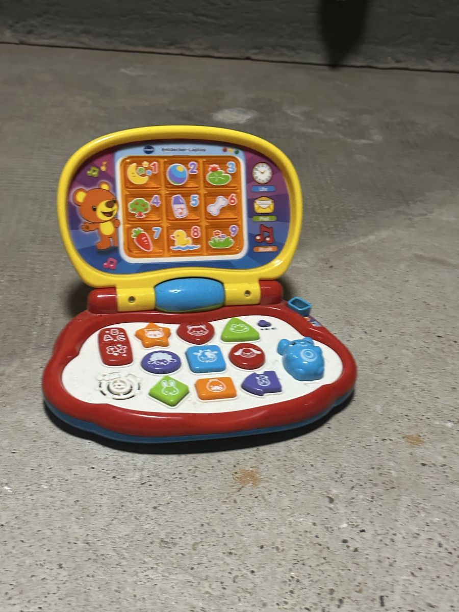 Vtech Giocattoli: Vtech Entdecker Laptop für Kinder – Usato da Basel venduto da K.Bliedi