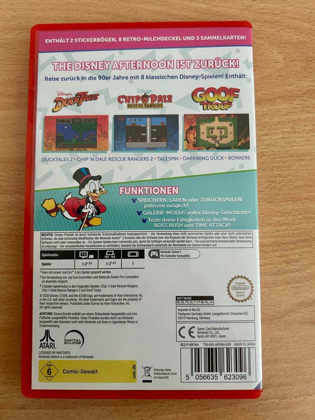 Nintendo Giochi: The Disney Afternoon Collection | Switch 2 | NP: 39.90 – Usato da Wangen b. Olten venduto da Wing_081 1