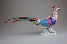 Herend Fasan Figur Porzellan handbemalt 32 cm