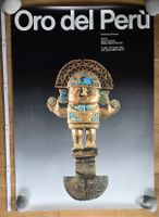Oro del Perú - Seltene Poster-Provinz Florenz, 1982!