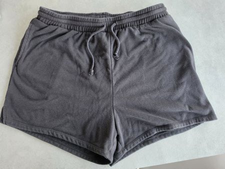 Sweat Shorts Baumwolle schwarz Grösse XL