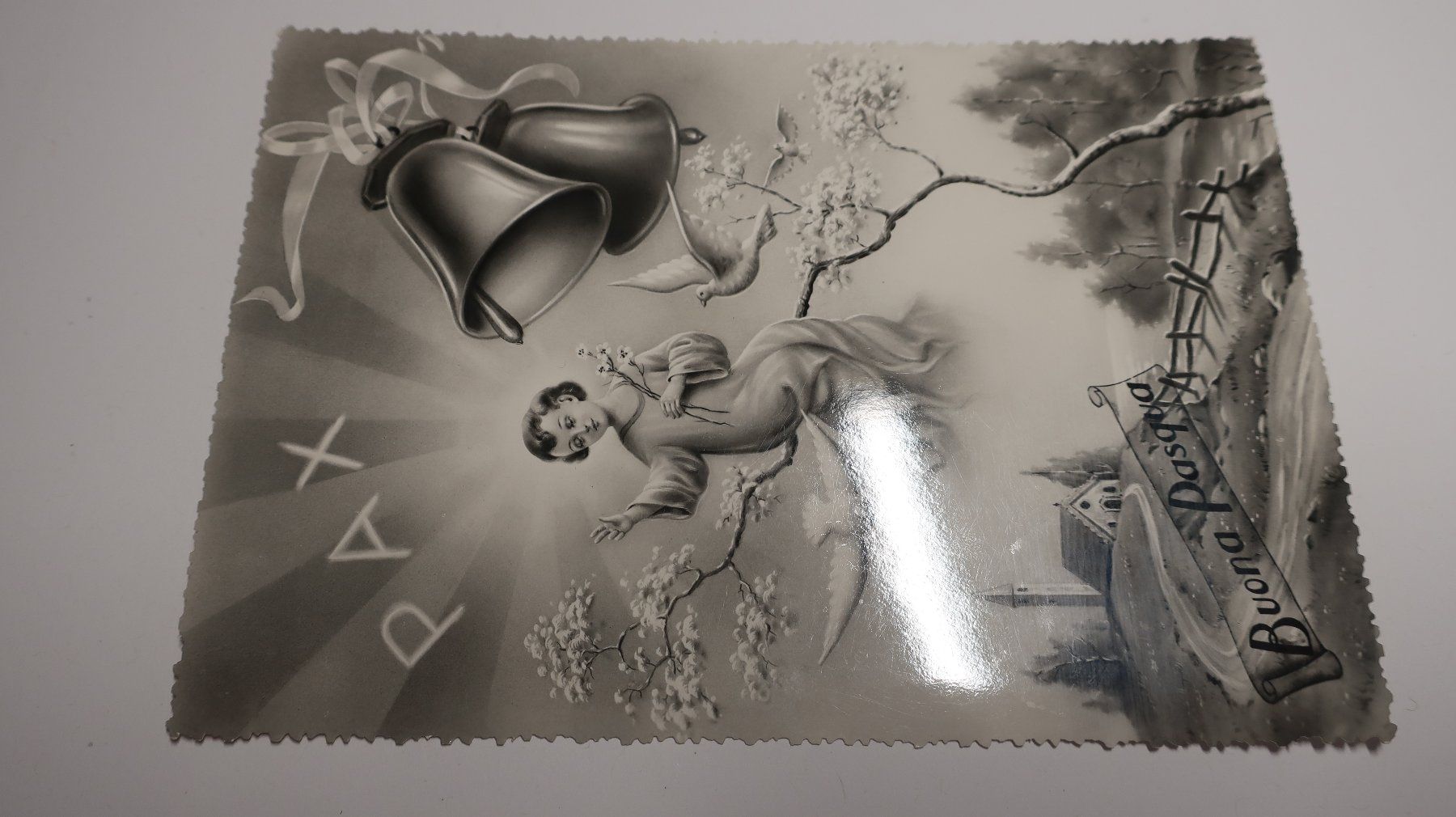 Cartoline postali: PAX Buona Pasqua 1952 – Usato da Cormoret venduto da Pascalll2001 1