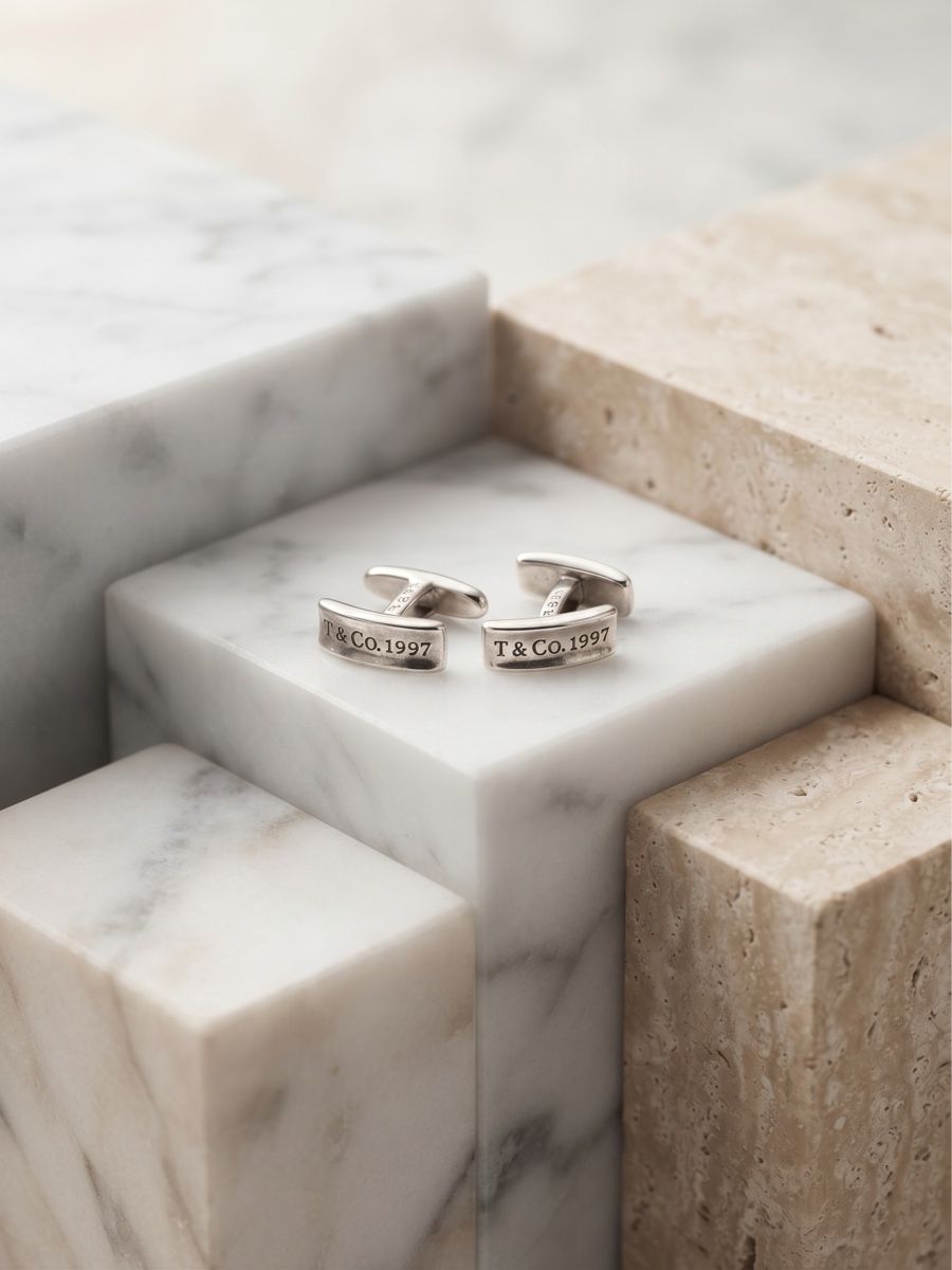 Tiffany & Co. Gemelli: Tiffany & co sterling silver cufflinks  – Usato da Forch venduto da ays_5lbc 3