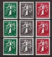 1939 : Nr. 228yRM - 238YRM , postfrisch **, KP 210.--
