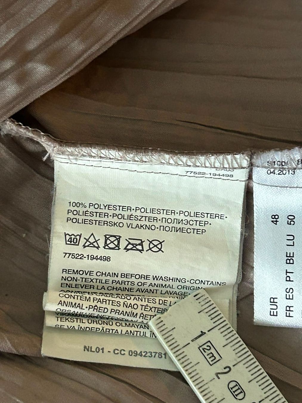C&A Blusen: Camicetta color talpa Canda tg.48 poliestere – Gebraucht aus Melano von H-Sara 3