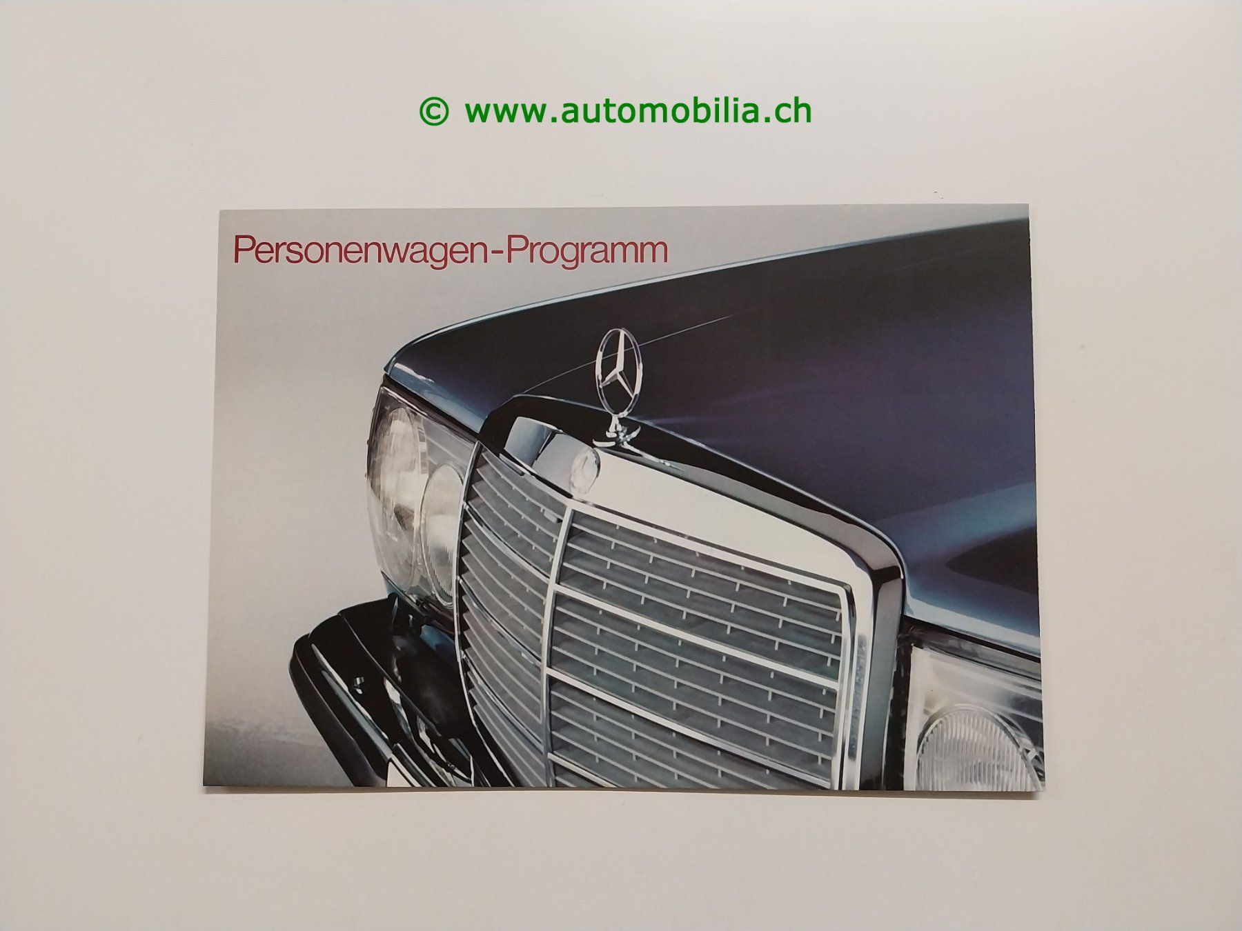 Mercedes-Benz Dokumente: Mercedes-Benz Modellprogramm 1977/07 Prospekt deutsch – Gebraucht aus Weingarten-Kalth von Bettelbruenneli
