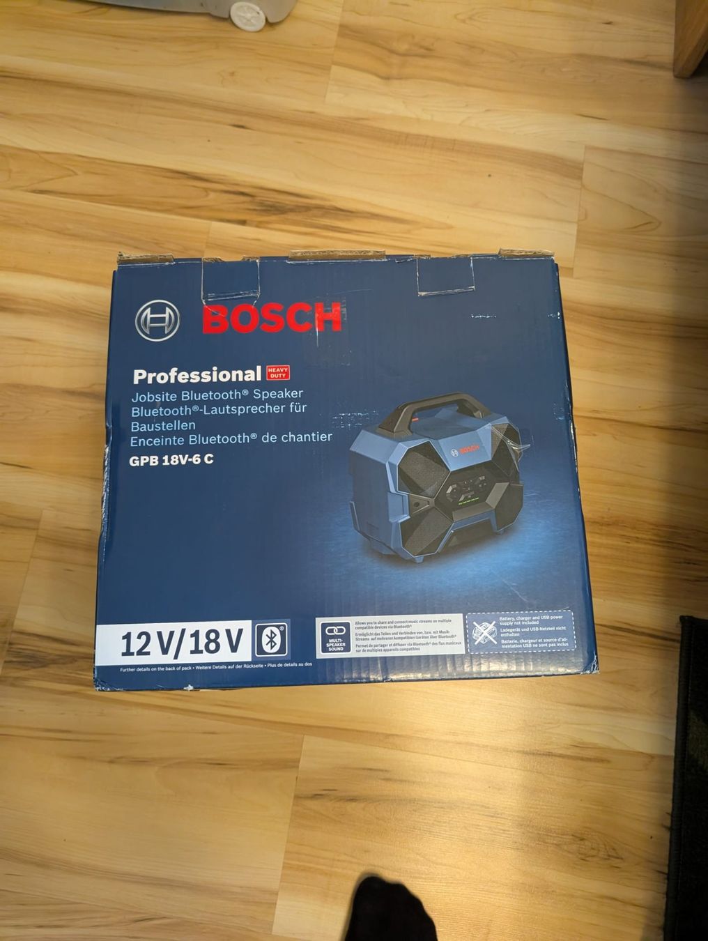 Bosch Casse acustiche: BOSCH Bluetooth Speaker GPB 18V-6 C Neu – Nuovo e nell'imballaggio originale da Montlingen venduto da Pbichler0
