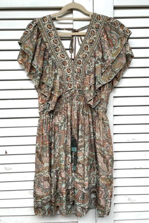 Super schöne, edle Seidentunika/Kleid im Lagenlook!