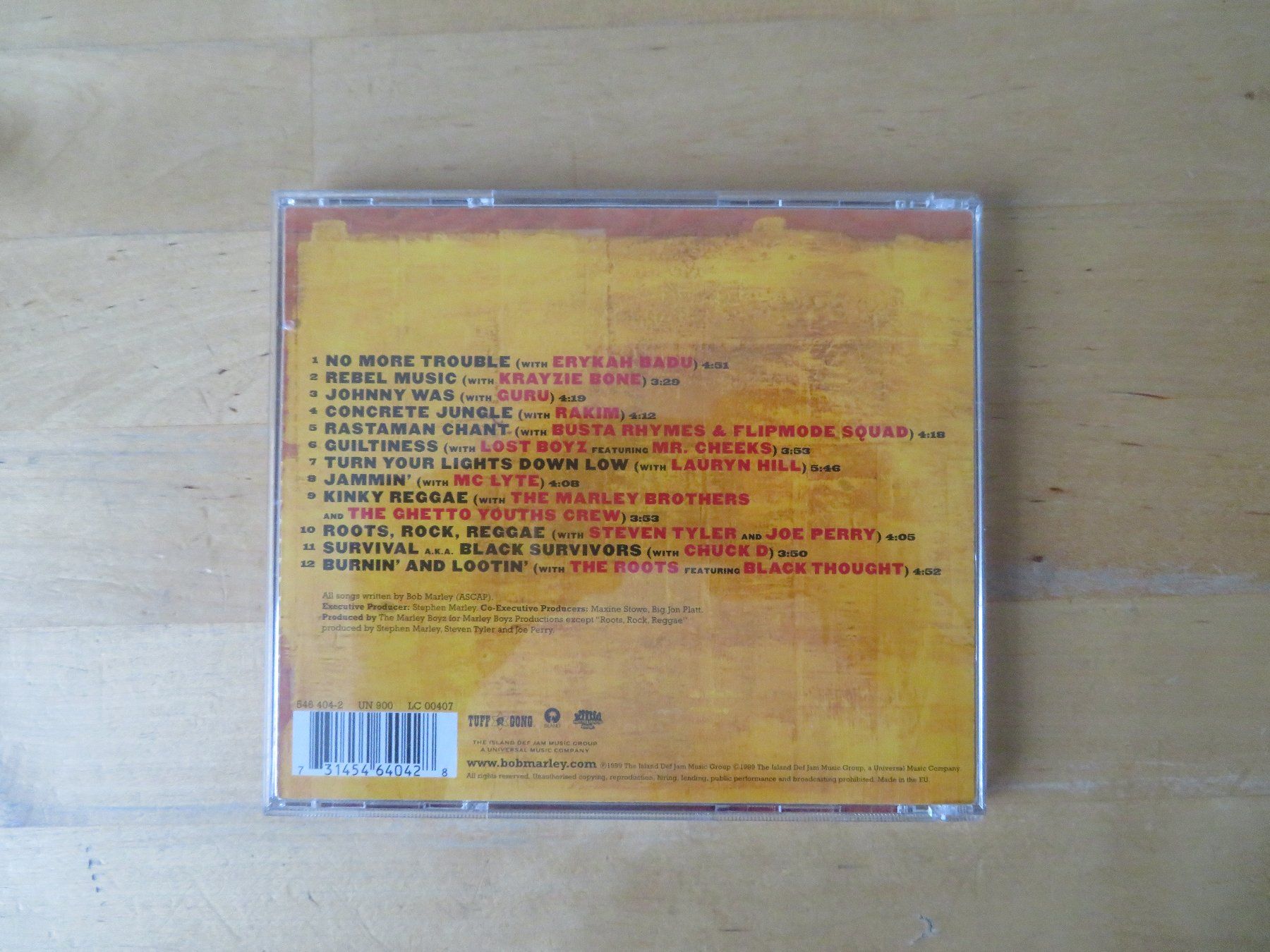 CDs: BOB MARLEY "Chant down Babylon" – D'occasion à zürich par Goldimmund 2