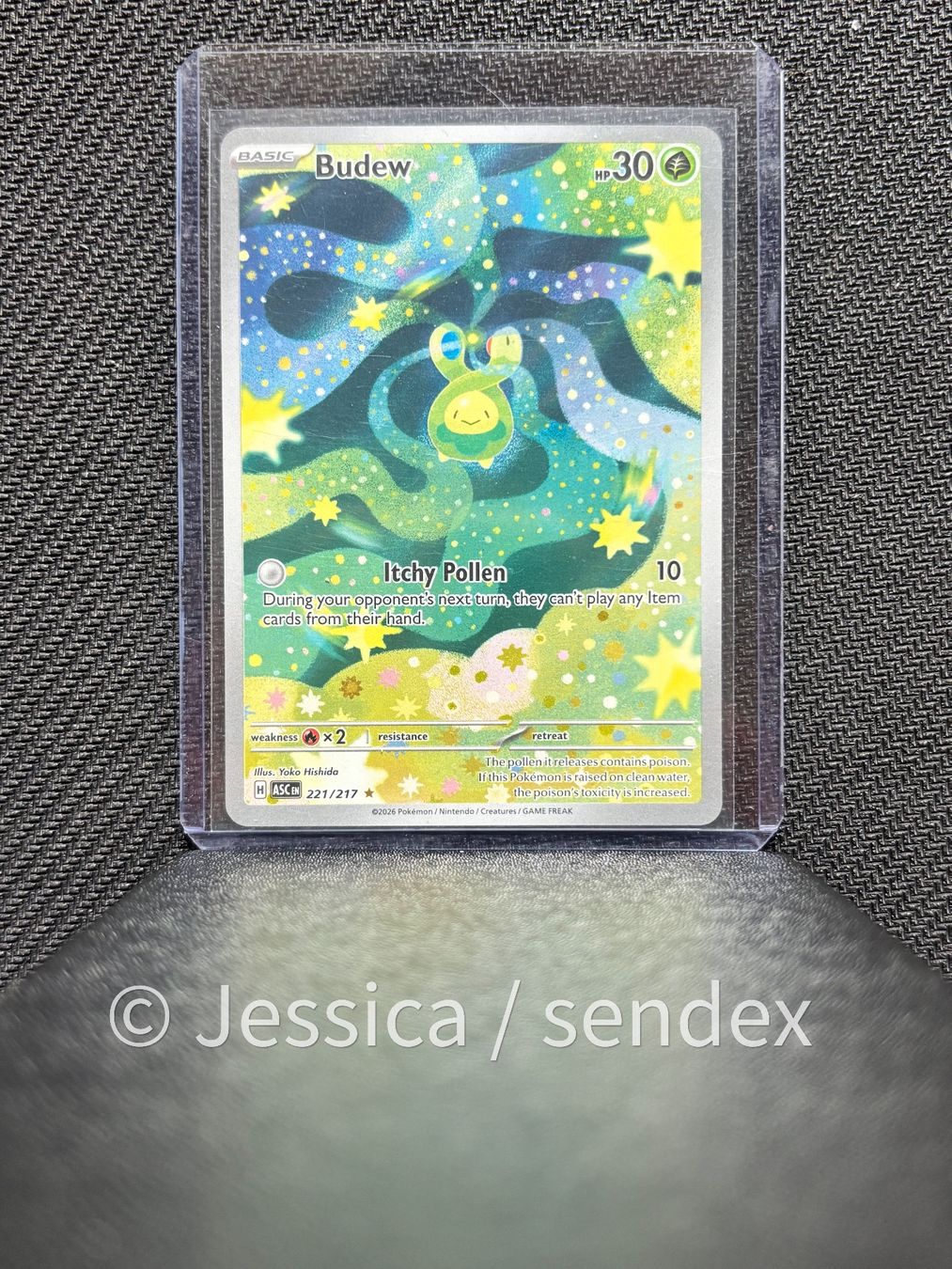 Pokémon Carte collezionabili: Budew (ASC END 221/217) – Nuovo (secondo la descrizione) da Herisau venduto da jes_q9mj