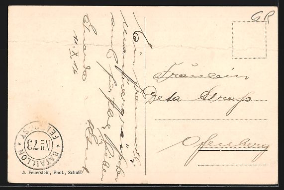Cartoline postali: Guarda, Ortsansicht mit Blick zur Kirche – Usato da Berlin venduto da bartko-reher 1