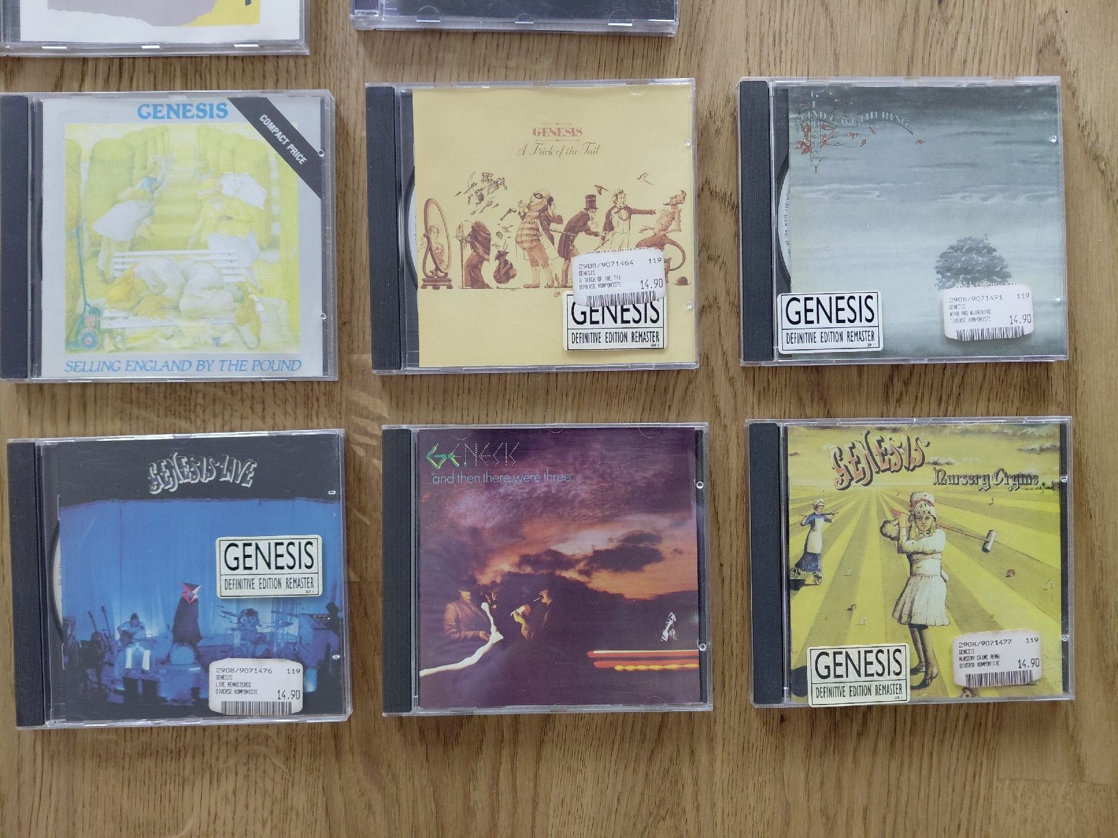 CD: Genesis CD Sammlung 70/80/90er – Usato da Geuensee venduto da sonnenstunden 1