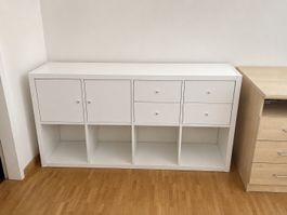 KALLAX Shelving unit, white, 77x147 cm