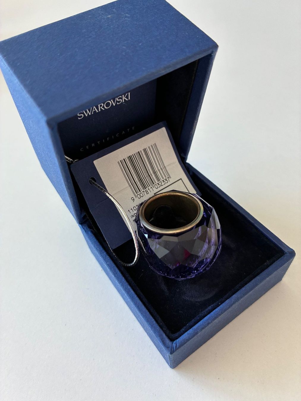 Anelli: Swarovski Ring Nirvana, lila, Gr. 52 – Nuovo (secondo la descrizione) da Humlikon venduto da simi_simi 1