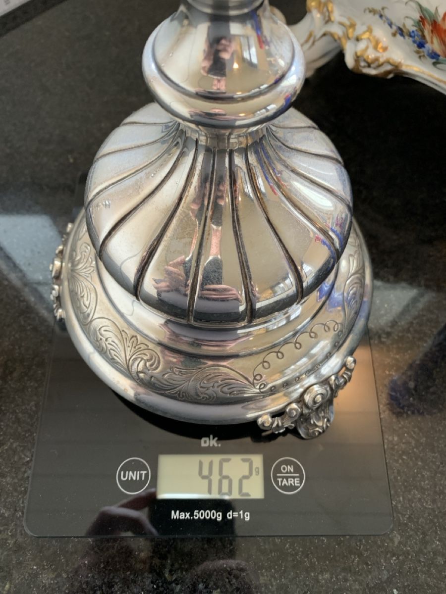 Portacandele: Kerzenständer 925 Silber – Usato da Zollikofen venduto da ausmisten_at_home 6