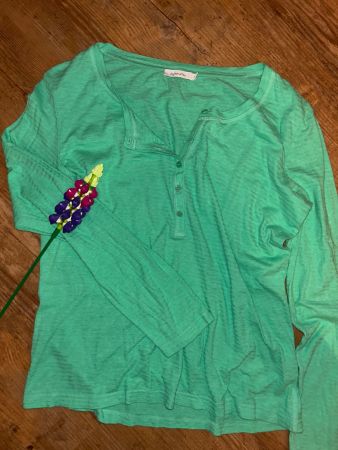 Cooles Henley-Shirt 38 Hessnatur aus Hanf