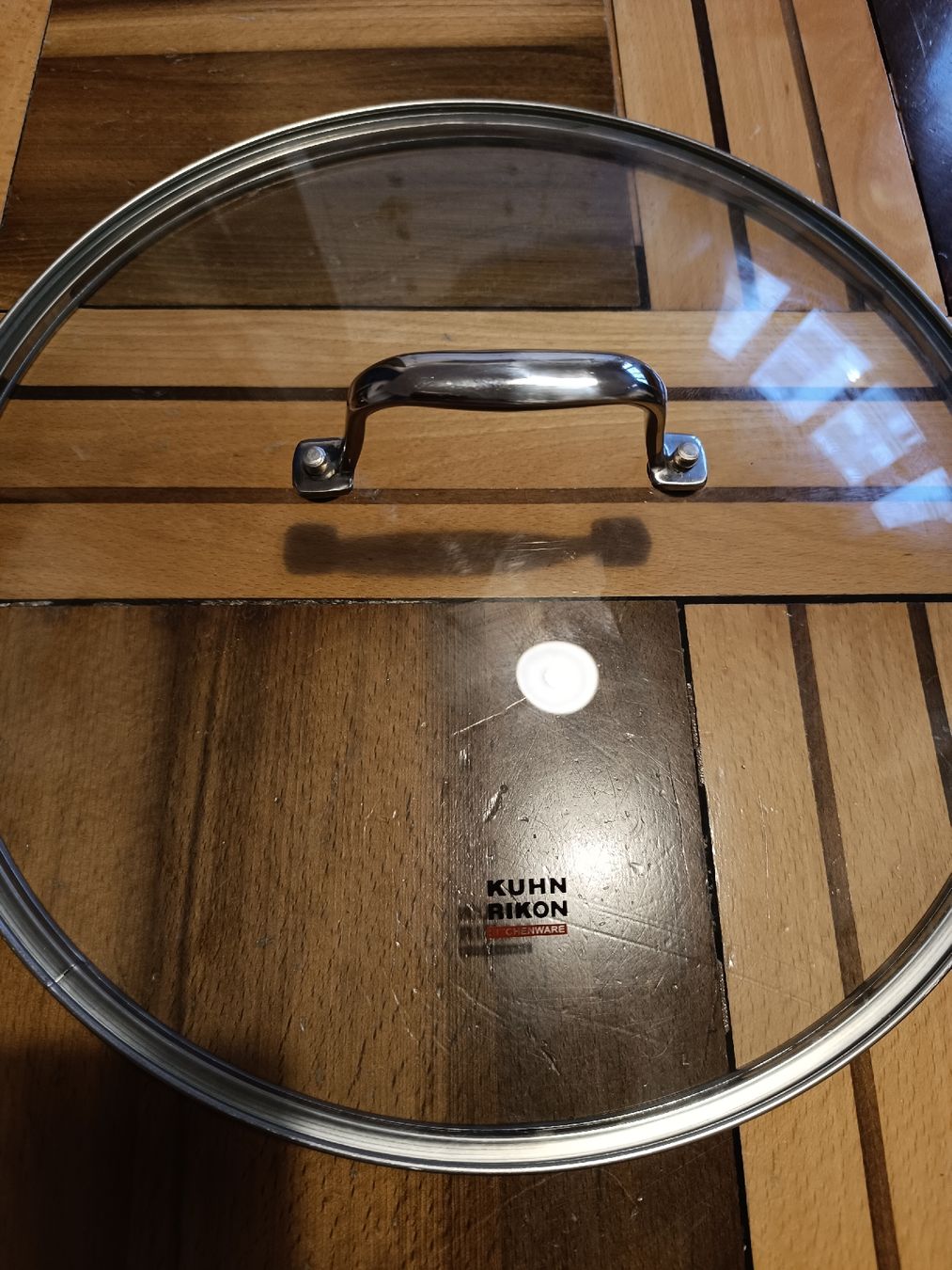 Kuhn Padelle: Wok Pfanne mit Glasdeckel – Usato da Luzern venduto da bud26 3