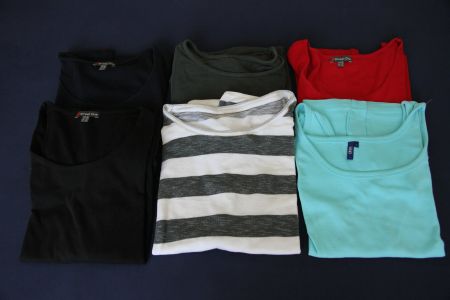 T-Shirt's, Top's, Grösse 38, Cecil/Street One, 6 Stück