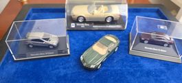 4 Modellautos Mercedes-Benz Sammlerstücke