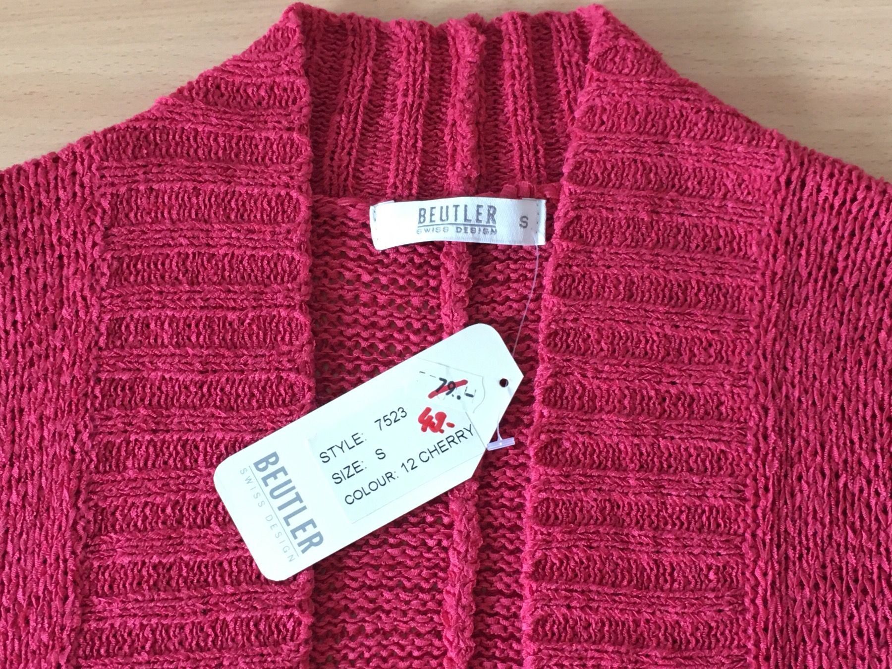 Boleros: Beutler Swiss Design - Bolero, cherry, S – Neu (gemäss Beschreibung) aus Luzern von Jiggy_8898 5