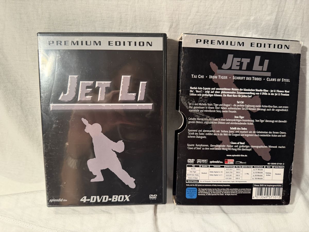 Tutti i DVDs: Jet Li DVD-Box, Premium Edition - Uncut & RAR – Usato da Zollikofen venduto da hekote 6