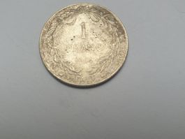 🇧🇪 Belgium 1 Franc 1914  Silver 5g .835