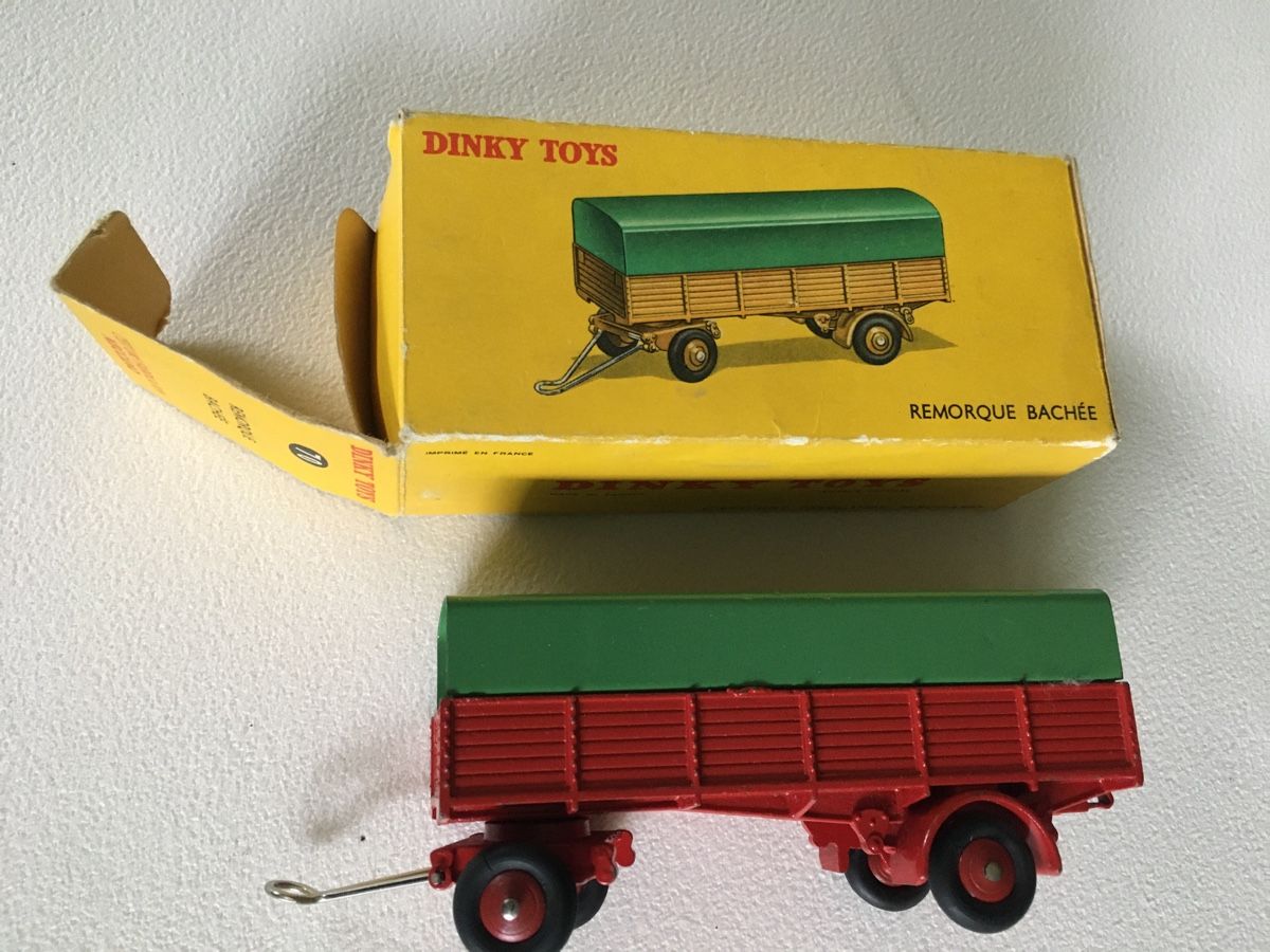 Dinky Toys Modellini d'auto: Dinky Anhänger mit Blache – Usato da Grellingen venduto da Toyhamster 2