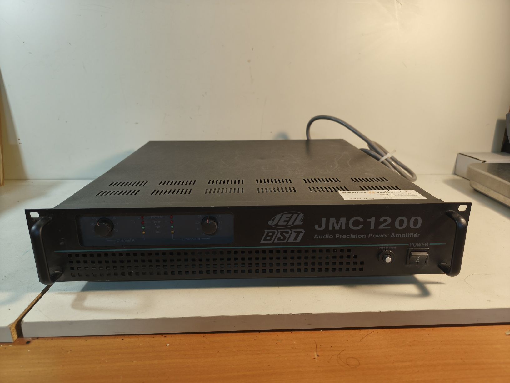 Verstärker: BST JMC1200 Audio Precision Power Amplifier (bst) – Gebraucht aus Künten von Schnaepplihuus
