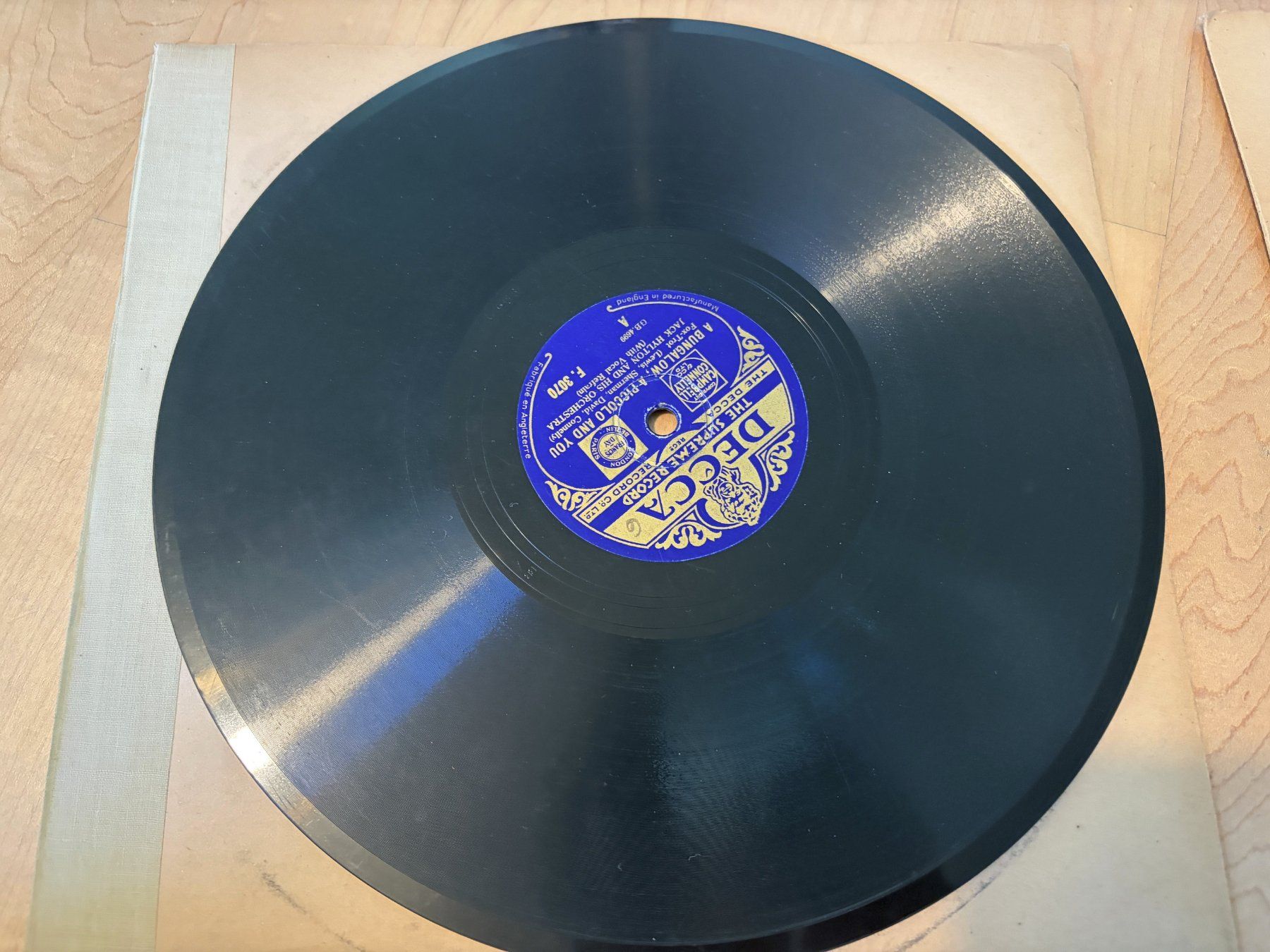 Dischi in vinile: Schellackplatten 4 Stck – Usato da Langnau am Albis venduto da Danig0 4