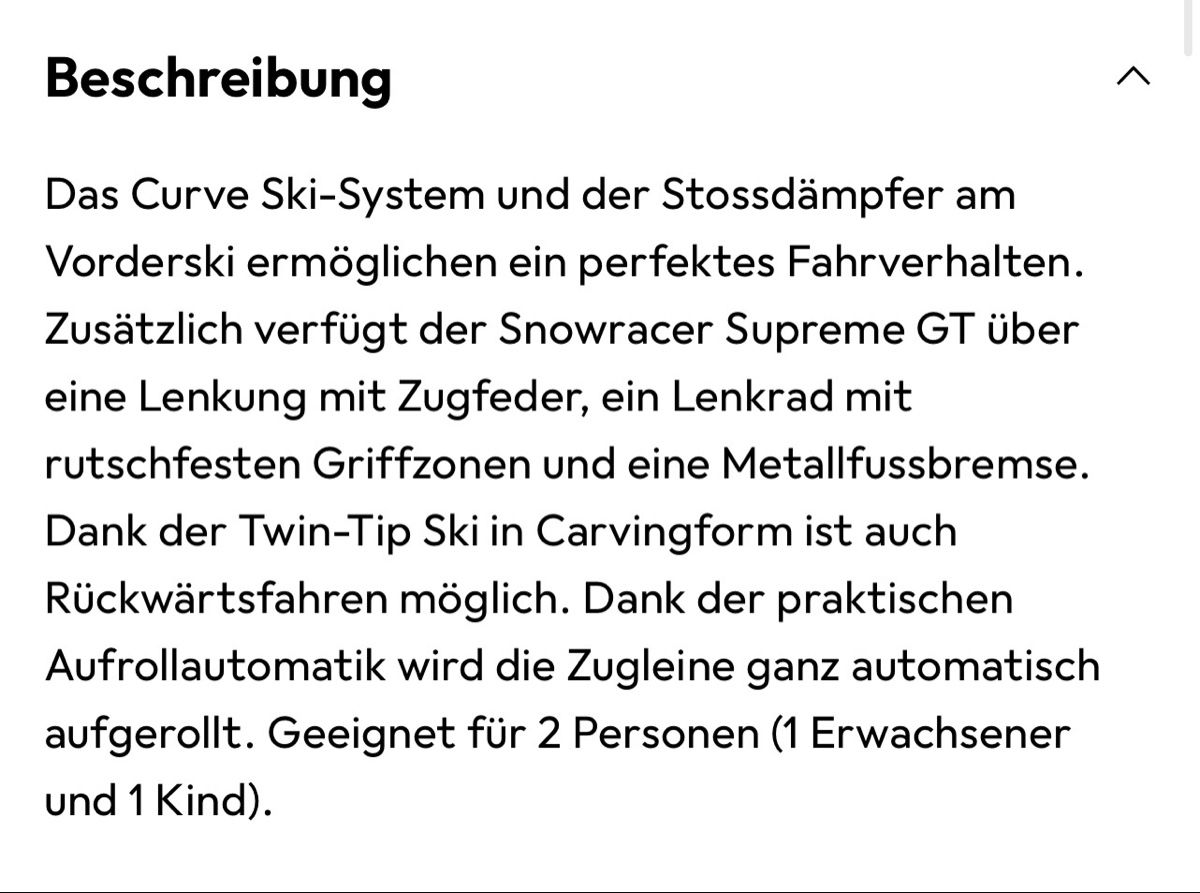 Stiga Slitta: Stiga Snowrace King size GT – Usato da Füllinsdorf venduto da Antonija85 2