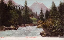 1913 AK Linth mit Selbsanft