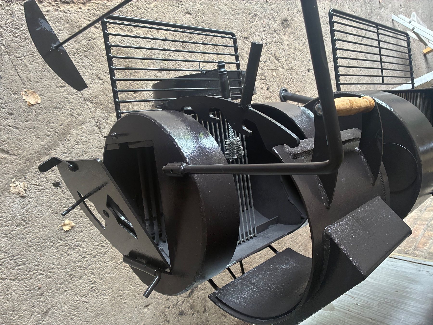 Griglie: Smoker Deckelhalter – Nuovo (secondo la descrizione) da Mels venduto da rol_tdv7 1