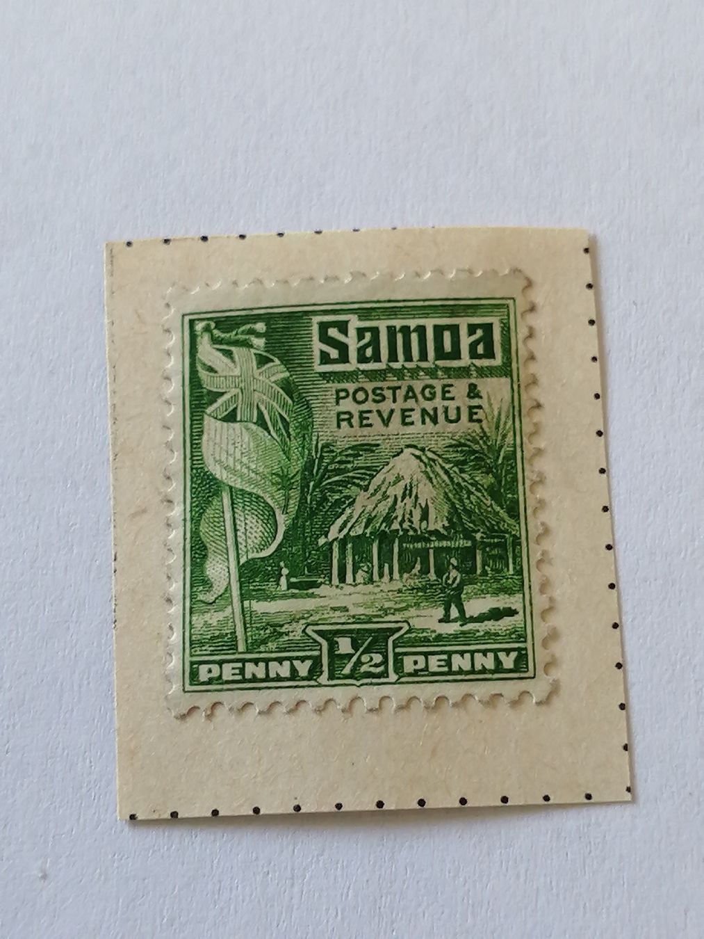 Alle Briefmarken: Samoa 1921 – Gebraucht aus Happerswil von tschergi