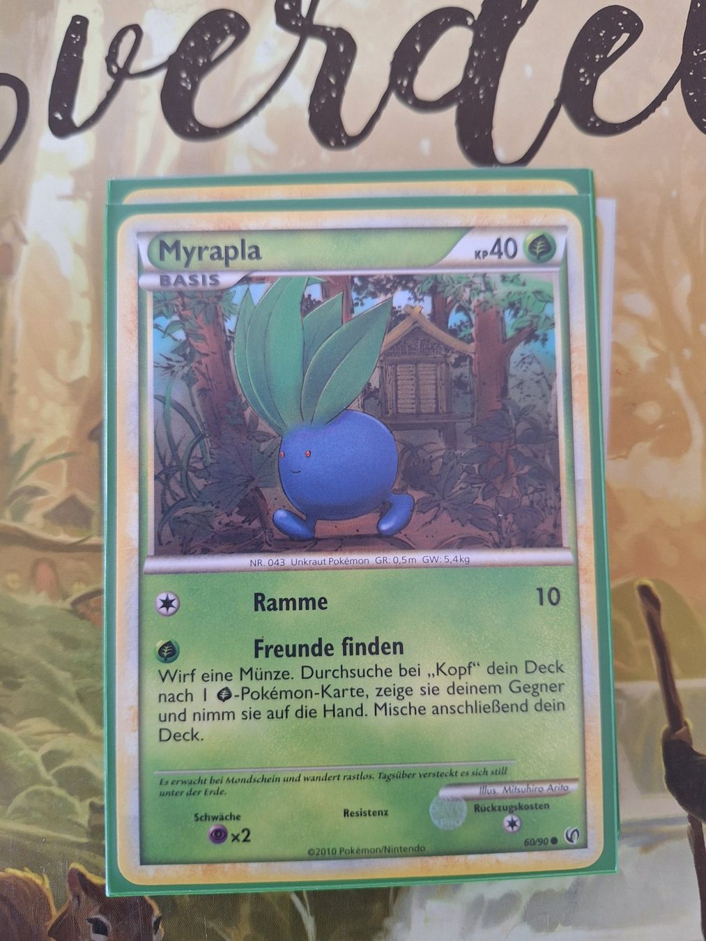 Pokémon Carte collezionabili: Myrapla - Heartgold Soulsilver – Usato da Altstätten SG venduto da GGsGameshop