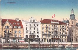 Rorschach SG // 1921 Quai Hotel Anker Oldtimer