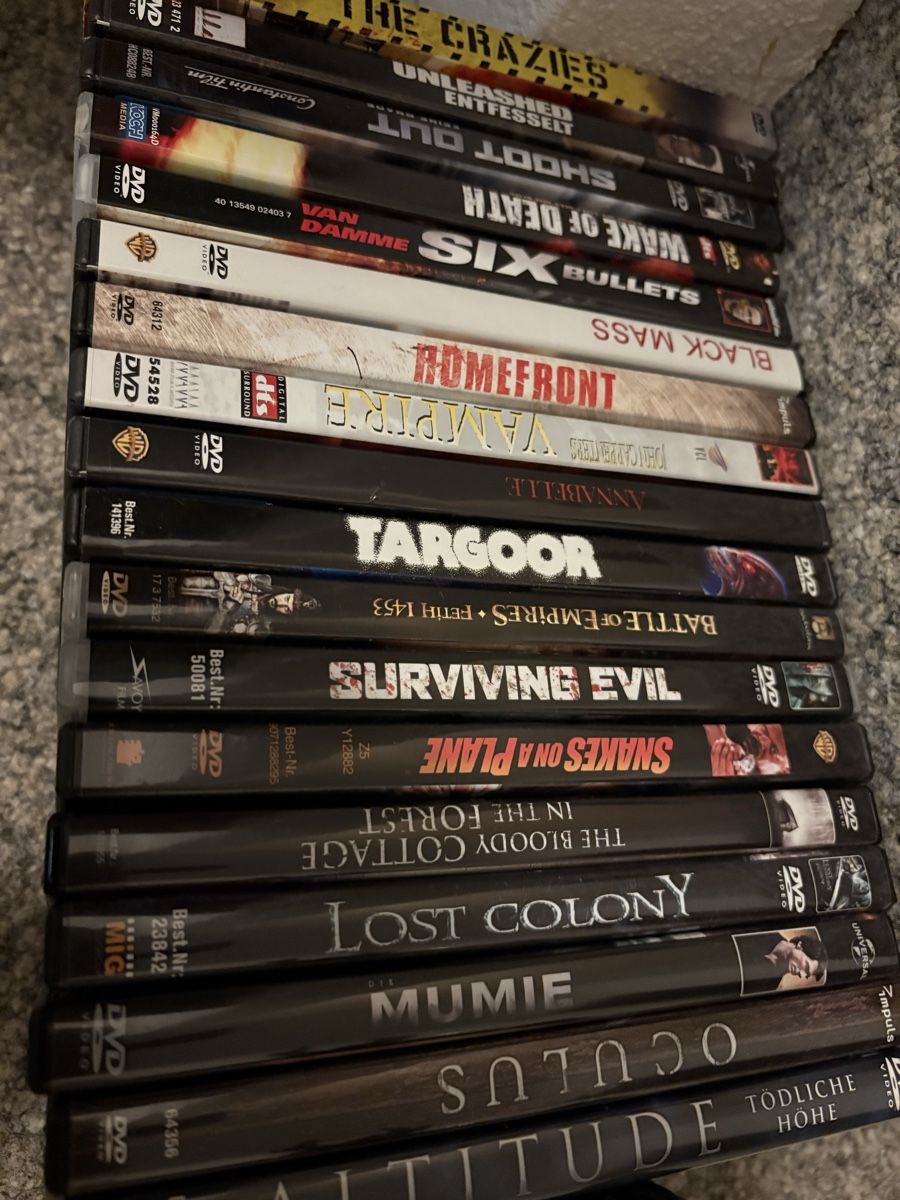 Tutti i DVDs: DVDs action n horror SET neu – Nuovo (secondo la descrizione) da Herzogenbuchsee venduto da warrior77 3