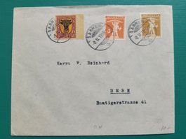 1918 PJ 10 obl. SARNEN 2.II.19