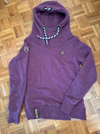 Sweat-shirt Barely Used avec capuche stylée 💜taille S  neuf