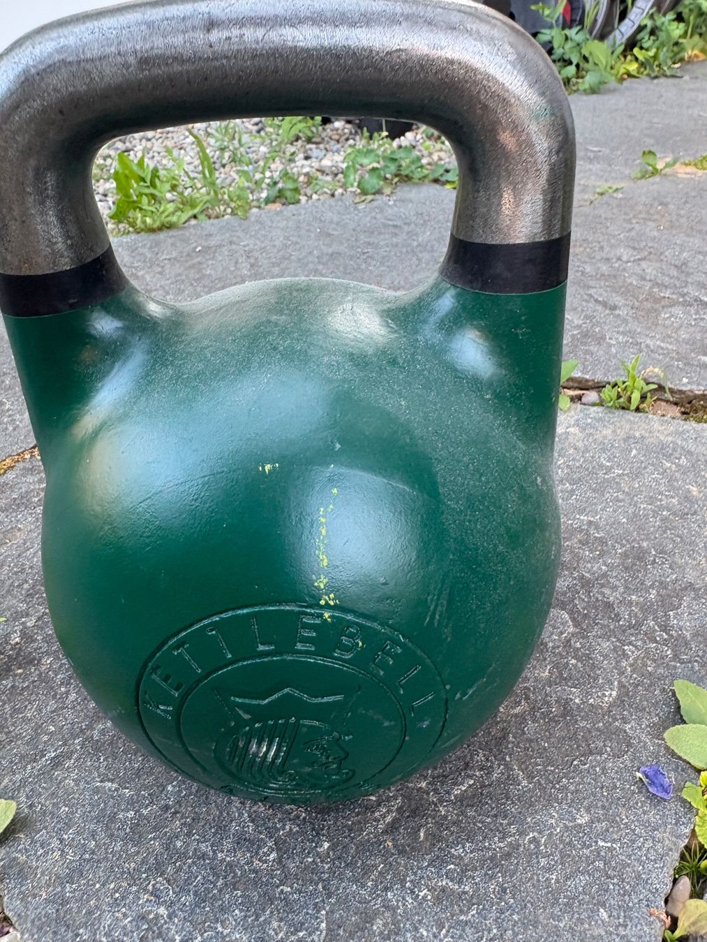Manubri & Pesi: Kettlebell 26 kg Competition 35 mm – Usato da Langenthal venduto da Ujw34