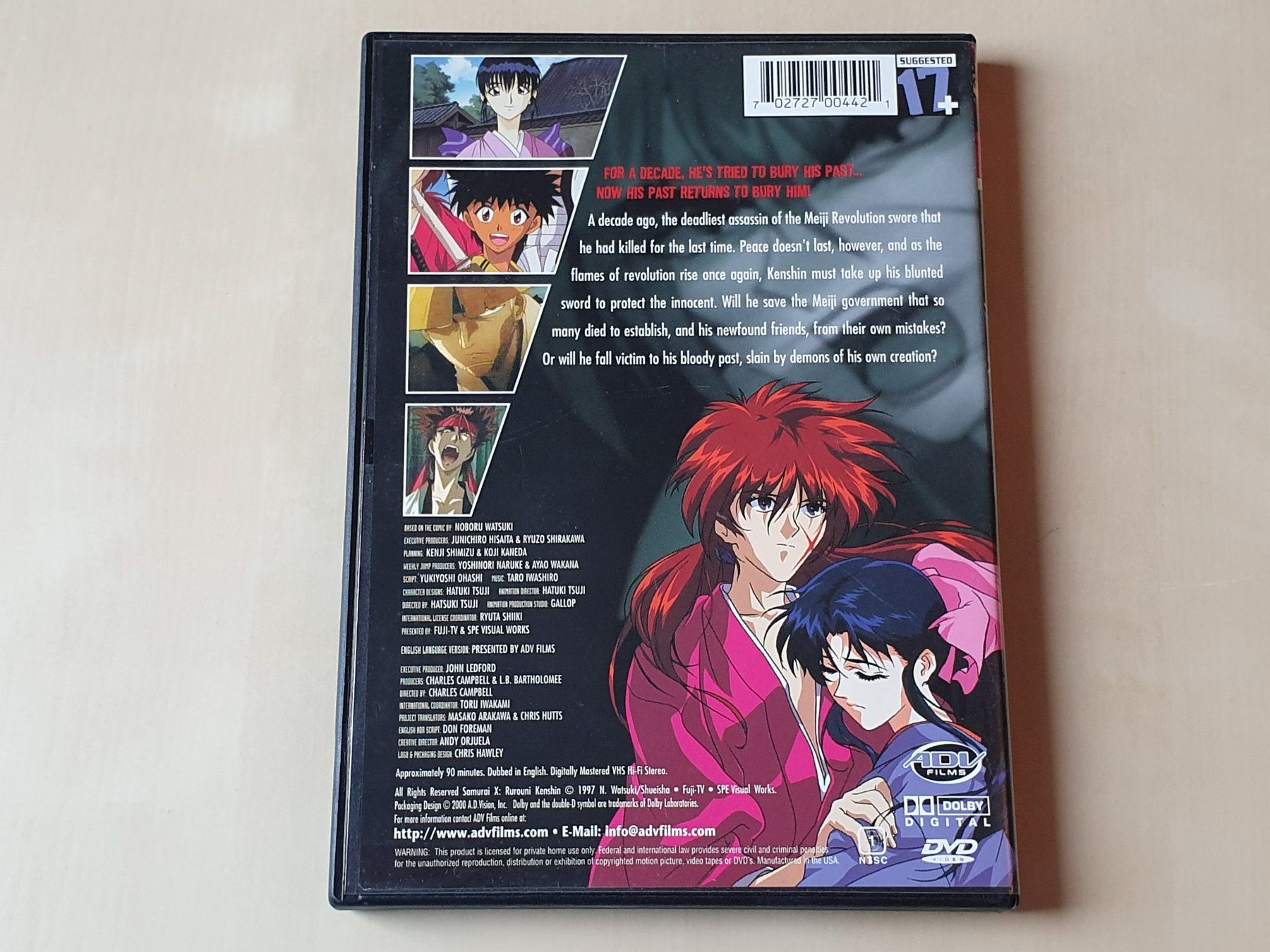 Tutti i DVDs: Samurai the Motion Picture NTSC – Usato da Stansstad venduto da collectorsshop 1