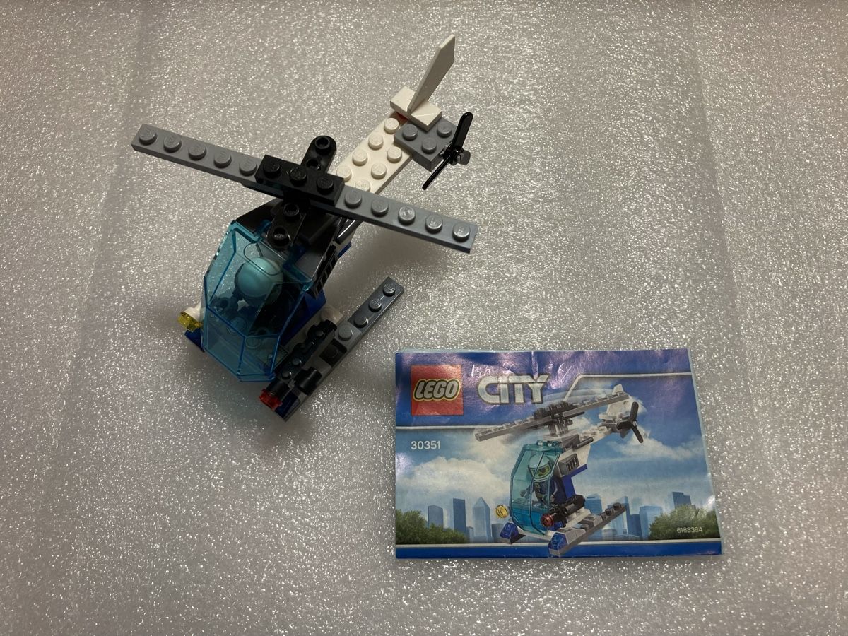Lego Kit di costruzioni: LEGO City Polizei-Helikopter 30351 – Usato da Niederweningen venduto da Peugette 2