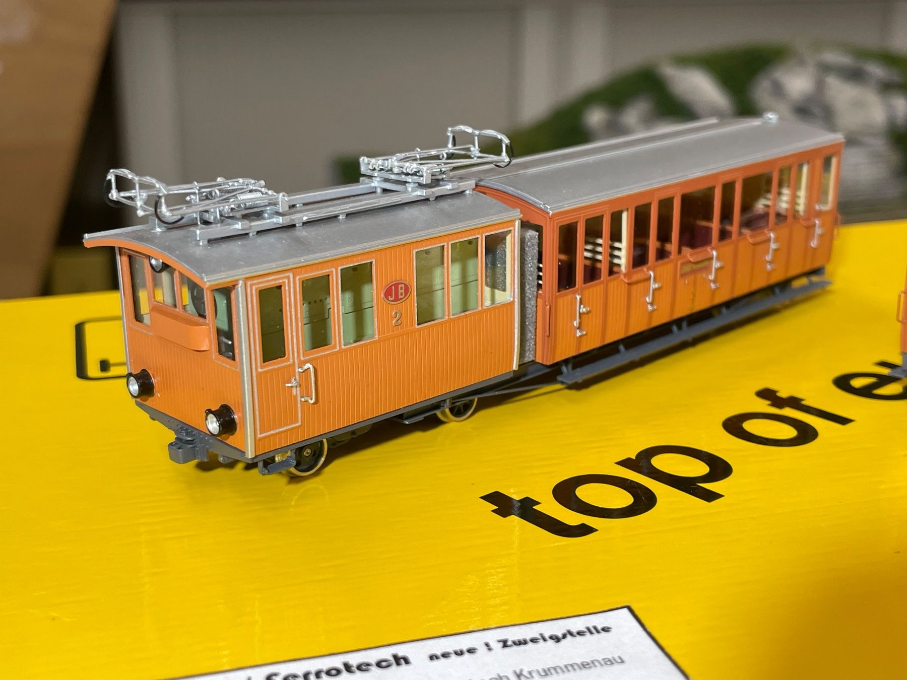 HRF Modelleisenbahnen: HRF, Jungfraubahn 1950 – Neu und originalverpackt aus Krummenau von ferrotech 9