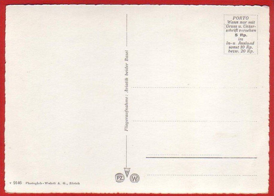 Cartoline postali: BREMGARTEN, FLIEGERAUFNAHME, GROSSFORMAT – Usato da Grüningen venduto da Kartenlaube 1